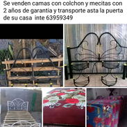 Venta de camas con colchon - Img 55915147