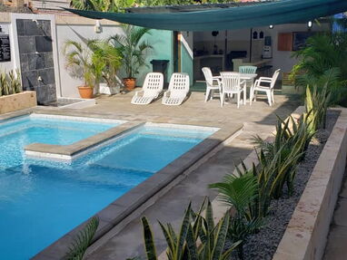 Increíble piscina en casa de alquiler en Guanabo - Img 64656727