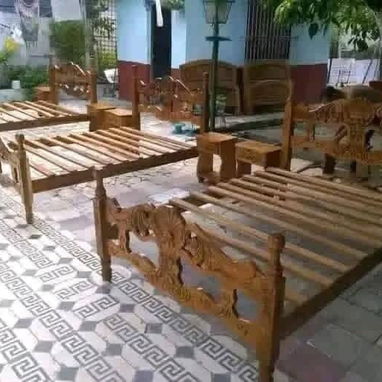 Camas de madera con colchón confort!! - 2/5