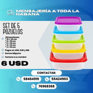 SET DE 5 POZUELOS CF11 – $6 USD - Img 57423621