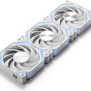 Fanes RGB darkFlash diseño infinito pack de 3 blancos nuevos en caja - Img 55796909