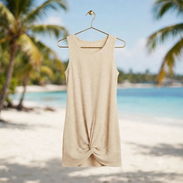 Cubierta de Traje de Baño Sin Mangas Tipo Vestido, Marca Cupshe - Img 57899658