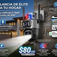 Camara de alta seguridad con visión nocturna y alarma - Img 55786581