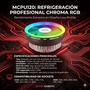 📯🏺Disipacion de Aire Mars Gaming MCPU120 RGB - 25 USD🏹 - Img 55067061