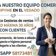 Se busca gestora o comercial de ventas , para mipyme en el vedado - Img 55596197
