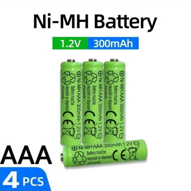🔋 ¡Pilas Recargables AA/AAA de 300 mAh! 🔋 - 2/6