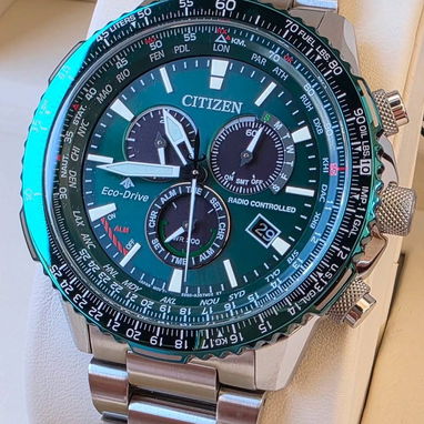ejemplares para caballero tecnología radiocontrol, cristal zafiro, calendario perpetuo wr 200 metros modelos a escoger - Img 118679002
