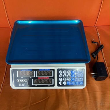 Pesa (báscula) digital de 40kg …de corriente y baterías litio …. 50usd 52895241 - 2/2