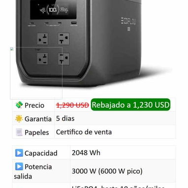 ✨️VENTA DE ESTACIONES DE ENERGÍA(tengo más)✨️ - 4/8