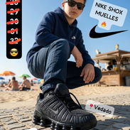 TENIS PARA NIÑ@S*NIKE SHOX NEGROS CON DETALLES NO CHAROLINA* (DE MUELLE) - Img 56987239