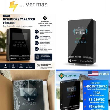 Baterías LiPO4💸 690usd💸 Inversores Sumry - Img 123720130