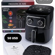 🔥🍟 ¡FREIDORA DE AIRE ROYAL! 🍗🔥 ✨ 5 LITROS DE CAPACIDAD ✨ - Img 58068938
