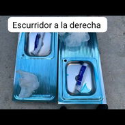 Fregadero sencillo , escurridor a la derecha con sus herrajes - Img 53991511