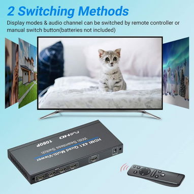 📞53884600.🎇Multivisor HDMI Quad 4 x 1 🎇 Mensajería disponible.🚴 - Img 120552027