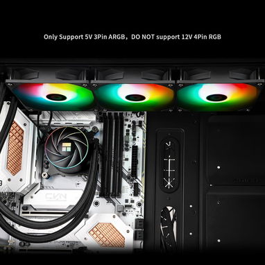 💧❄️ Thermalright Aqua Elite 360 ARGB - Enfriador Líquido AIO de CPU con 3 ventiladores PWM 120mm 🖥️🌐 82.37 USD - 2/6