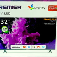 Montaje gratis Tv Premier 32 pulgadas🟪  🟩Precio230 USD🟩 👉Año2023 👉Nuevo en su caja  👉2 mandos  👉Lee todos los fo - Img 45347929