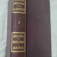 Historia Universal. Historia de Babilonia y Asiria. Edición ilustrada de 1917, muy buen estado, tapa dura. 1500 cup - Img 55739745
