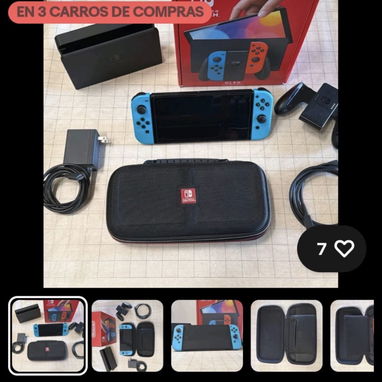 Nintendo Switch oled Pirateada  256 Gb  VEDADO - 3/3