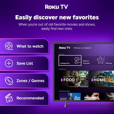 Full HD Smart TVHisense 43 inch.Roku tv- FHD Resolution, DTS Virtual:X, AI Sports Mode, Natural Color Enhancer - Img 123654707