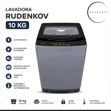 Lavadora automática y semiautomática, Smart TV 85", Ventiladores recargables, Calentador eléct.de agua, Bocina portátil - 3/8