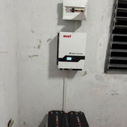Kit de 3kw 110v 220v, 4 Panles solares 600 Wats 1 ó 2 baterías tipo cajón de lipo4. inversor de 3kw 110 y 220 v - Img 57456820