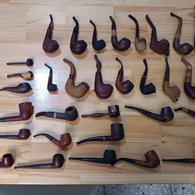 Vendo esta coleccion de pipas (cachimbas) de tabaco..52517366 - Img 120239760