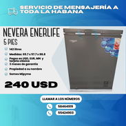 ❄️ NEVERA ✅ ENERLIFE 5 PIES 💲240 USD - Img 54099476