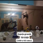 Espejo grande sin marco, biselado. - Img 52186696