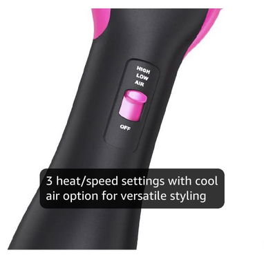 Cepillo secador de pelo de 2,4 in, moldeador de aire caliente para soplados suaves y voluminosos  Iónico antiencrespamie - 7/10