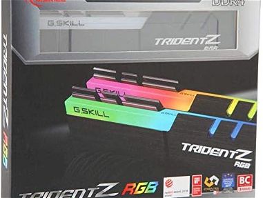 RAM DDR4 G.SKILL TridentZ RGB 16GB (2x8GB) 3600Mhz CL18 Disipadas como nuevas con caja y todo 5-339-2858 - Img main-image