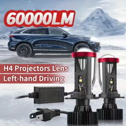 Bombillos LED H4 Y7 con lupa de 60000LM en 35usd la pareja. Celular 63169699. - Img 53464530
