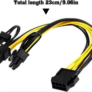 Cable adaptador PCI-e para alimentar tarjetas gráficas de 8 pines a 2 de 8 pines (6+2 ) - Img 53771602