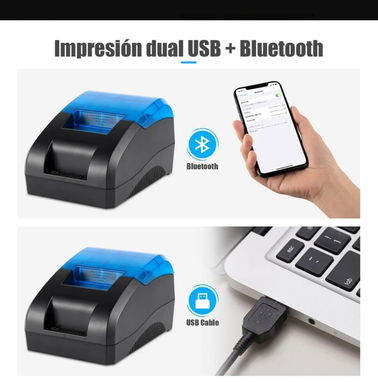 Impresora térmica de ticket USB Bluetooth 58757374 - Img 75271061