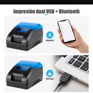 Impresora térmica de ticket USB Bluetooth 58757374 - Img 46697162