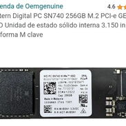 ULTRA M2 NVME PCI 4.0 256 GB 0 KM OEM 54270089 - Img 45690360