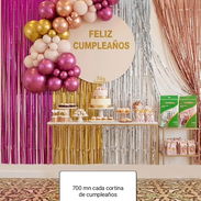 Cortinas y carteles de FELIZ cumpleaños - Img 55216165