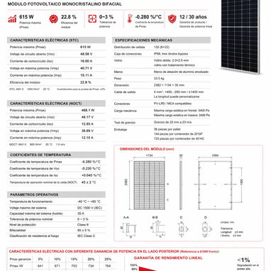 Panel Solar 615W Longi - Img 119850270
