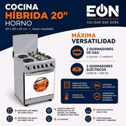 Cocina Híbrida de Gas y Electricidad EON - Img 57471063