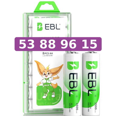 Pilas AAA EBL - 2/3