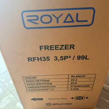 *Nevera de 3.5 pies Royal inverter* Precio 245 usd Garantía 1 mes  - Ideal para Ecoflow por su bajo consumo y eficiencia - 2/3