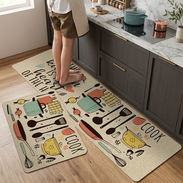 🌸 Alfombras para cocina set de 2 piezas - Img 58439935