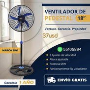 Ventilador d pedestal Ciclón d 18" EKO - Img 54927340