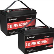 *BATERÍAS 12V 100AH*  - LiFePO4 - precio 320 usd  - # 63130608  - Mensajería solo matanza - Img 54980026