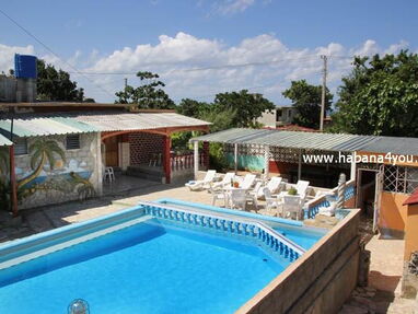 🏖️Aproveche rebaja de precio de $300 a $180 USD por noche, en la playa de Guanabo con piscina grande+53 52463651🏖️ - Img 67912843