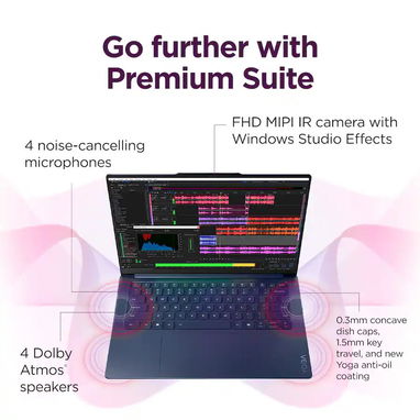 PREMIUM⚡Sellada⭕ Laptop Laptop Lenovo YOGA⭕14.5" 3K 90Hz OLED, Tactil⚡Snapdragon X Elite, Qualcom Adreno,16GB, 1TB, 23H - Img 123345762