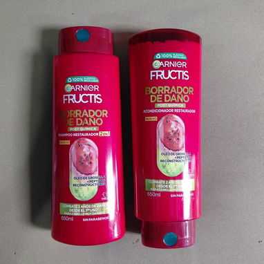 Juegos de champú y acondicionador Garnier $20usd - 2/4