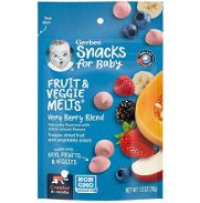 Comida snacks para bebé de frutas con vitaminas. Marca Gerber. Comida complementaria para bebé. Cosas de bebé. - Img 45562199