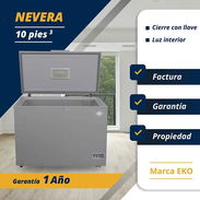 Nevera Horizontal De 10 Pies EKO. Con Propiedad Y Garantía - Img 50246253