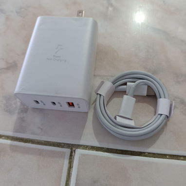 🔥 COMBO CARGADOR SUPER RÁPIDO 65W + CABLE USB-C A USB-C  (1m) 🔥 - 3/3
