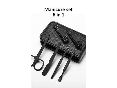 🛍️ Kit para Uñas 6 Piezas SUPER CALIDAD ✅ Set Manicure Pedicure NUEVO - Img main-image-45014243